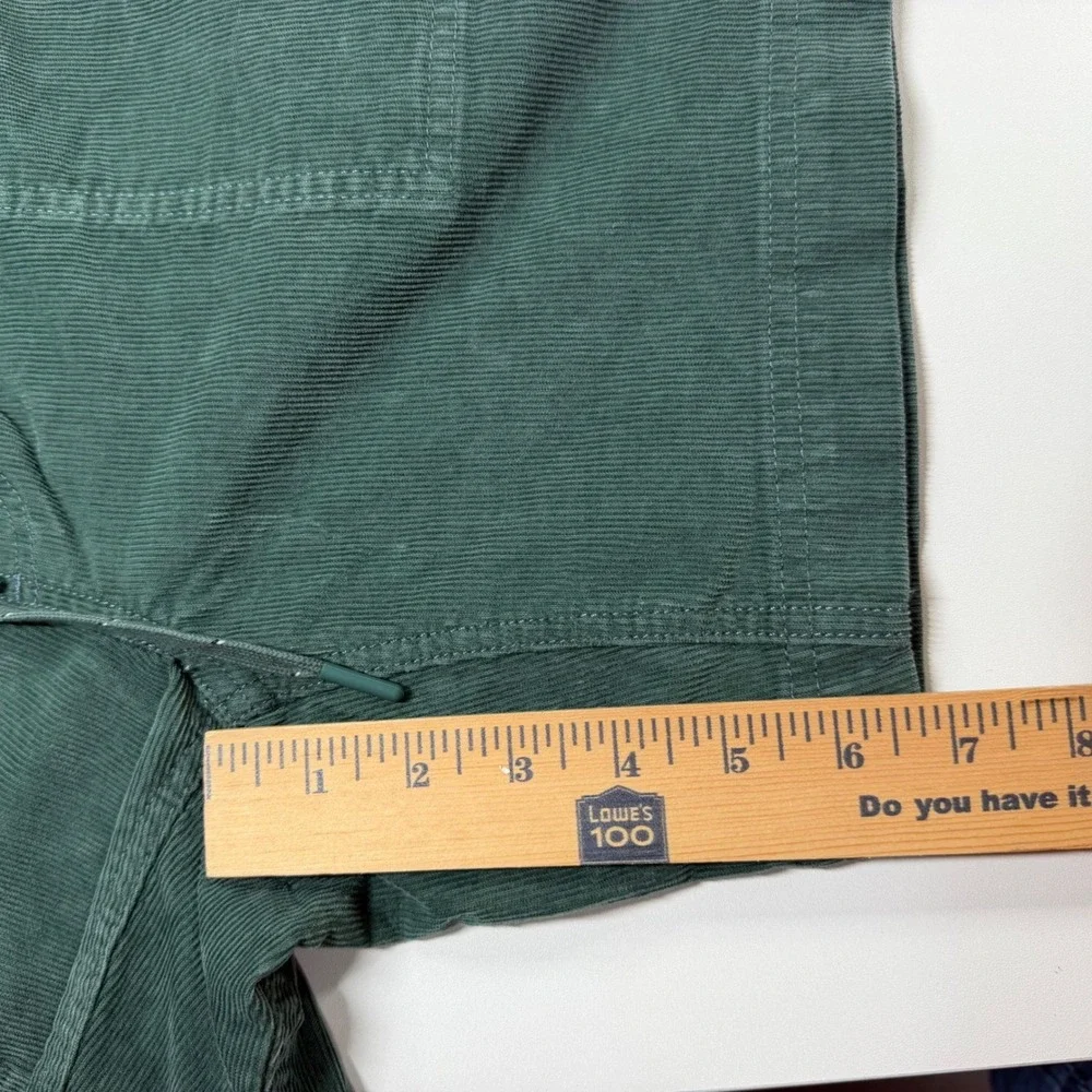 Alpine Design Hike Cord Short Mens Large Faded Evergreen Corduroy Activewear